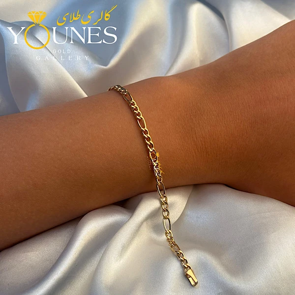 دستبند طلا فیگارو